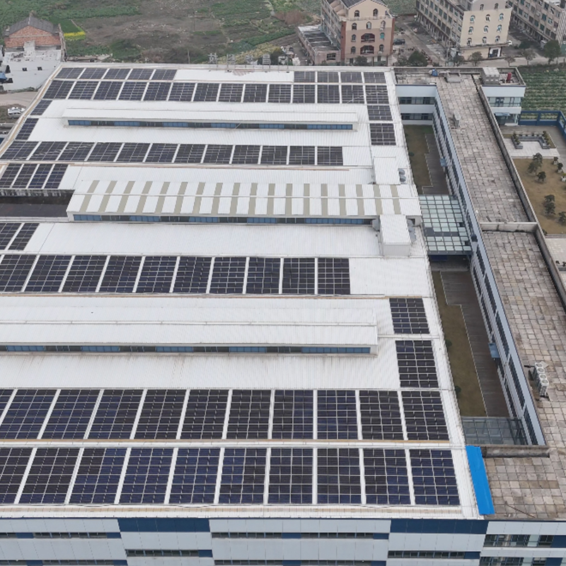 Color Steel Tile Roof Solar PV Mounting System